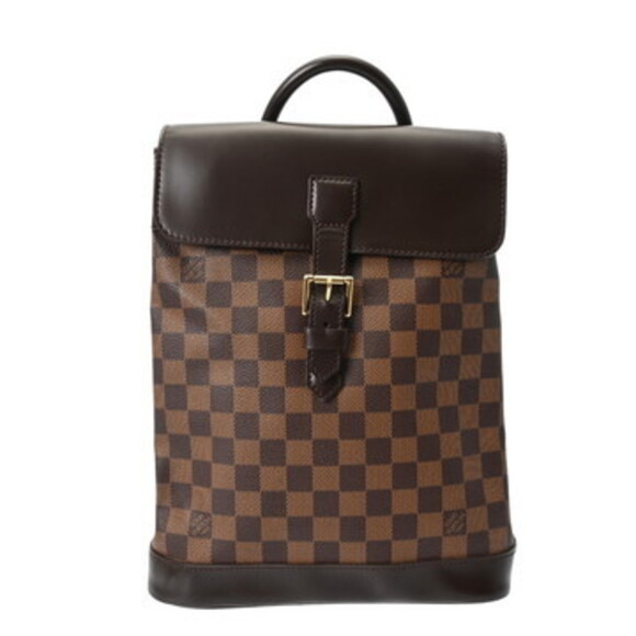 LOUIS VUITTON Brown Damier Canvas Backpack main image 9